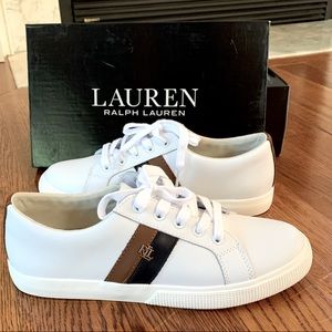 Ralph Lauren Janson II Leather Sneakers